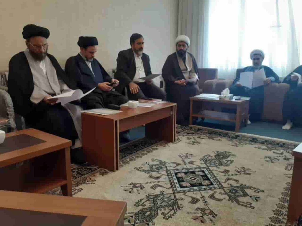 جلسه روسای انجمن های علمی حوزه علمیه در مشهد مقدس