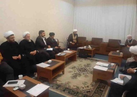 جلسه روسای انجمن های علمی حوزه علمیه در مشهد مقدس برگزار گردید.